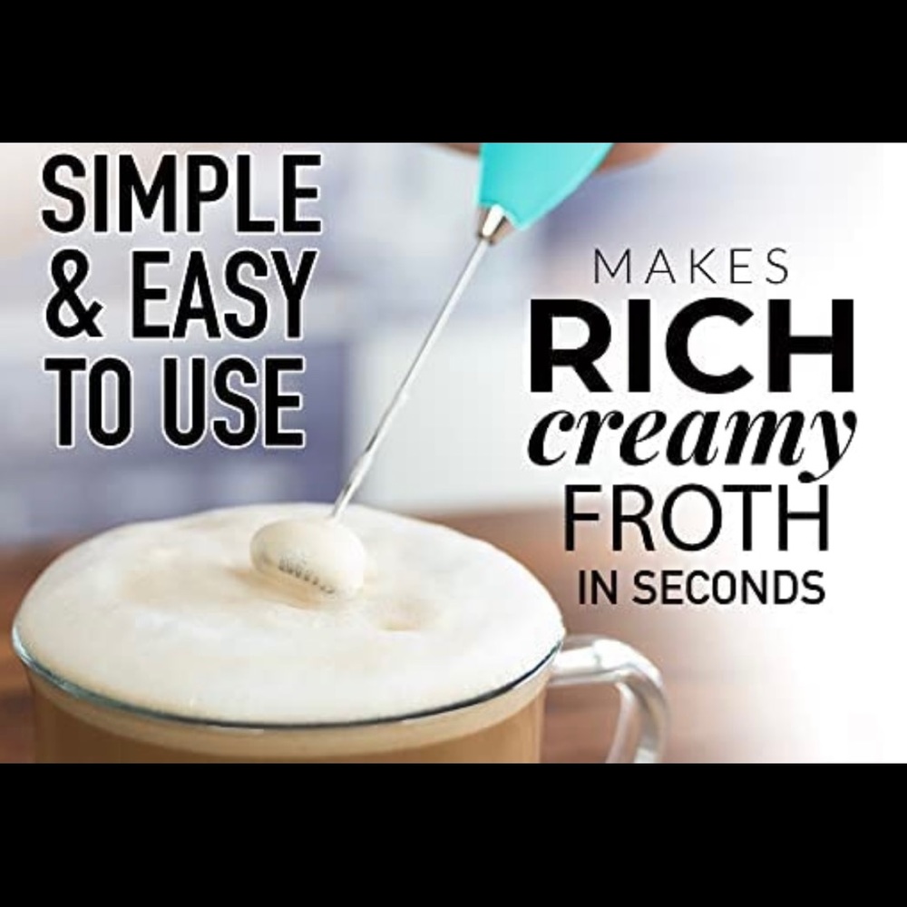 New Zulay Kitchen Frothier to Jazz up your Coffee or Drinks Cappuccino